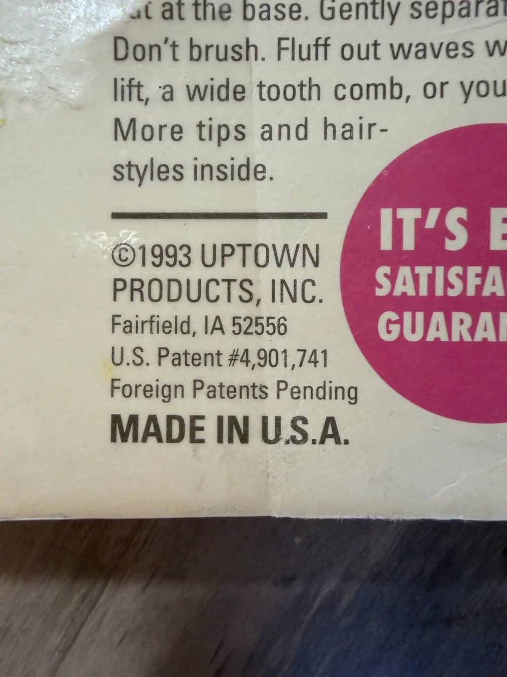 Perm For A Day Vintage Wave Curlers Hair Styling Set - New